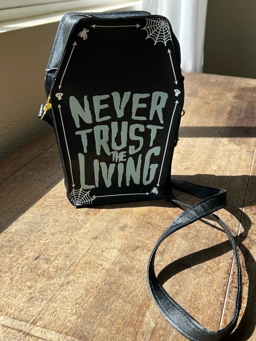 Beetlejuice Crossbody Bag